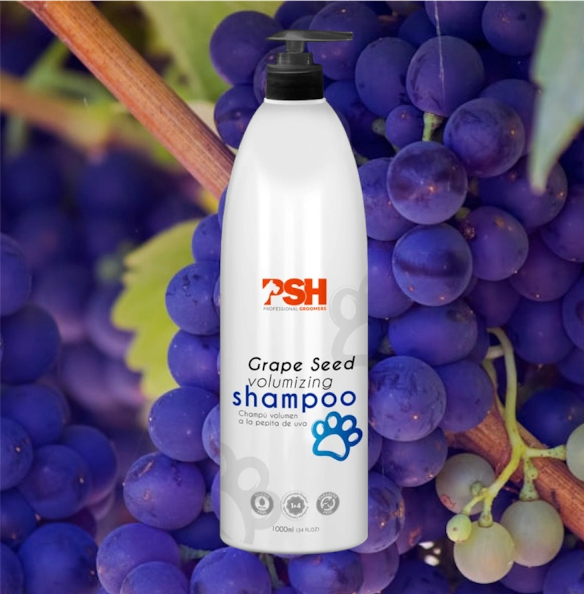 Grape volume shampoo